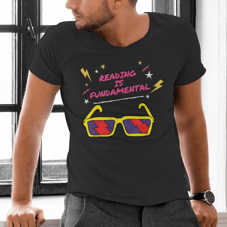 Reading Is Fundamental Shirt Drag Queen Book Lovers Men's V-Neck T-Shirt Reading Is Fundamental Shirt Drag Queen Book Lovers Men's V-Neck T-Shirt