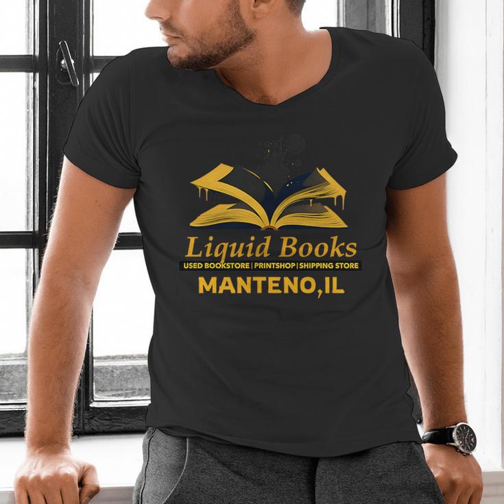 Reality Optional Reading Required Gamer Panther Book Men's V-Neck T-Shirt