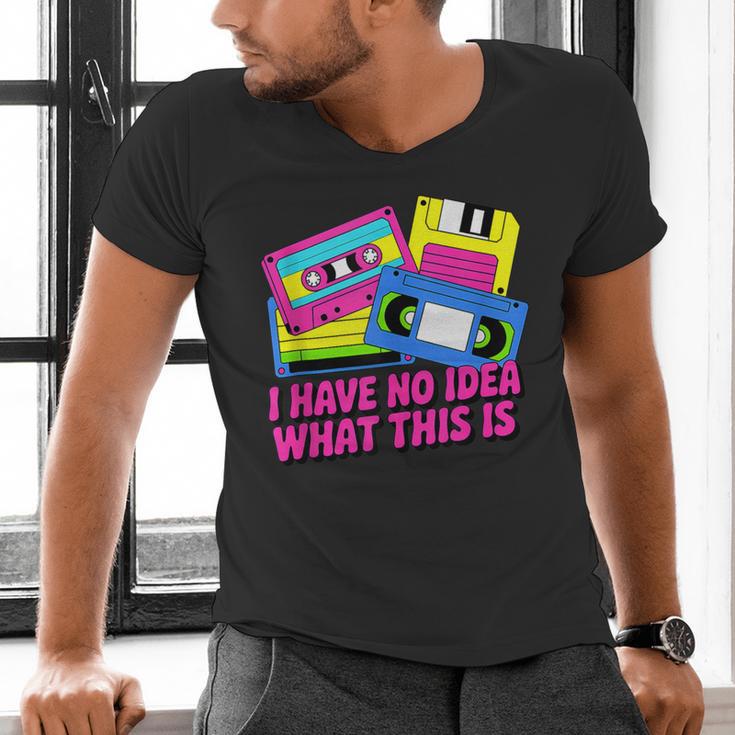 Retro Cassette Vintage 80s Nostalgia Men's V-Neck T-Shirt Retro Cassette Vintage 80s Nostalgia Men's V-Neck T-Shirt