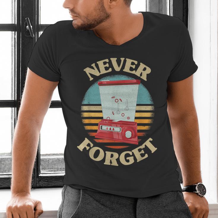 Retro Gaming Never Forget Nostalgia Vintage Men's V-Neck T-Shirt Retro Gaming Never Forget Nostalgia Vintage Men's V-Neck T-Shirt