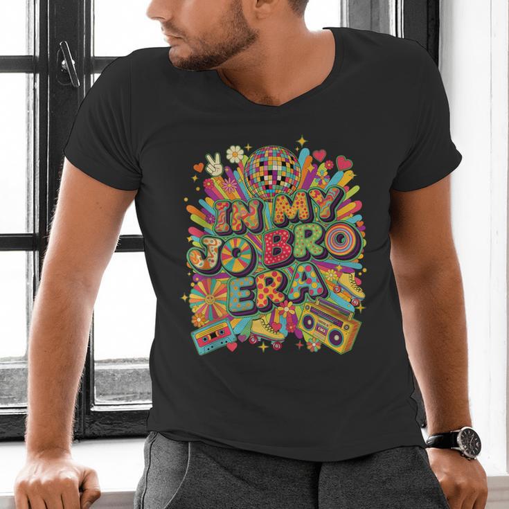Retro Nostalgia Era Disco Groovy 80s 90s Vintage Aesthetic Men's V-Neck T-Shirt Retro Nostalgia Era Disco Groovy 80s 90s Vintage Aesthetic Men's V-Neck T-Shirt