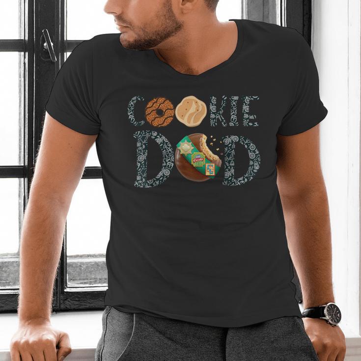 Scout Shirt Cookie Dad Family Girl Troop Leader Men's V-Neck T-Shirt