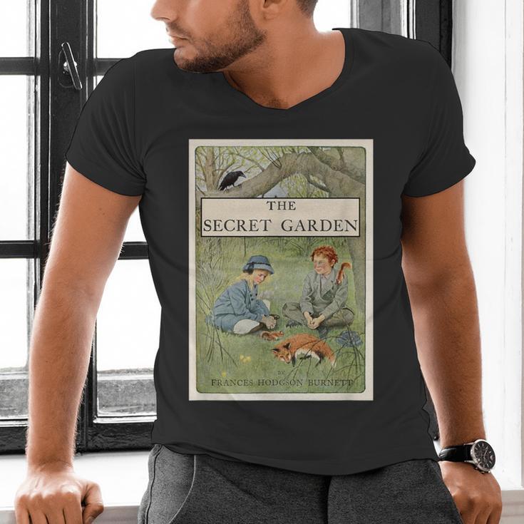 The Secret Garden Book Men's V-Neck T-Shirt The Secret Garden Book Men's V-Neck T-Shirt
