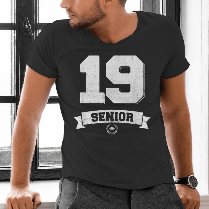 Senior Class Of 2019 Graduation School College Men's V-Neck T-Shirt