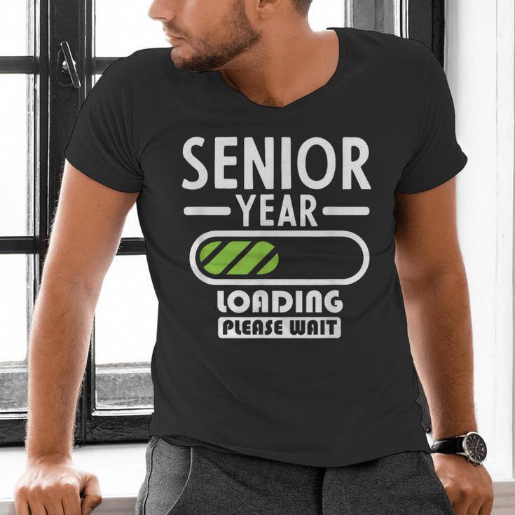 Senior Year Loading Please Wait Graduation Men's V-Neck T-Shirt