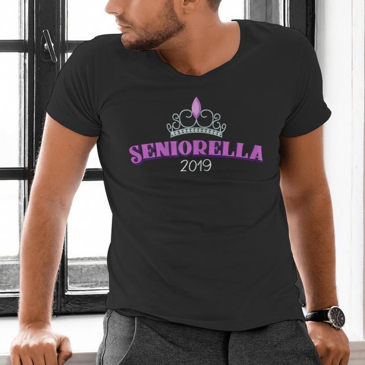 Seniorella 2019 Shirt Senior Class Graduation Men's V-Neck T-Shirt
