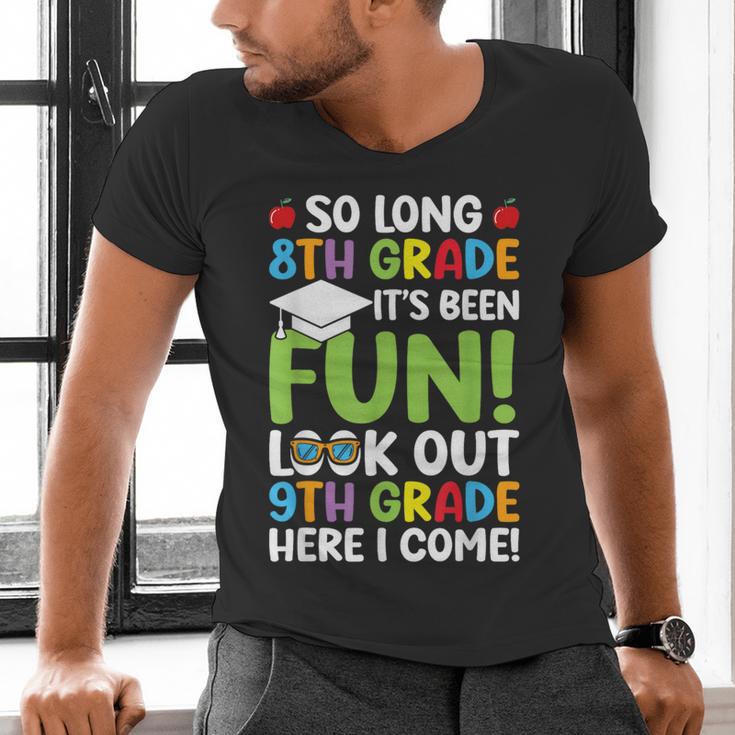 So Long 8th Grade 9th Grade Here I Come Graduation Men's V-Neck T-Shirt