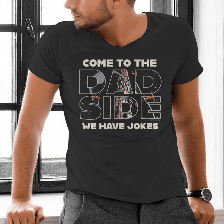 Star Wars Come To The Dad Side Men's V-Neck T-Shirt