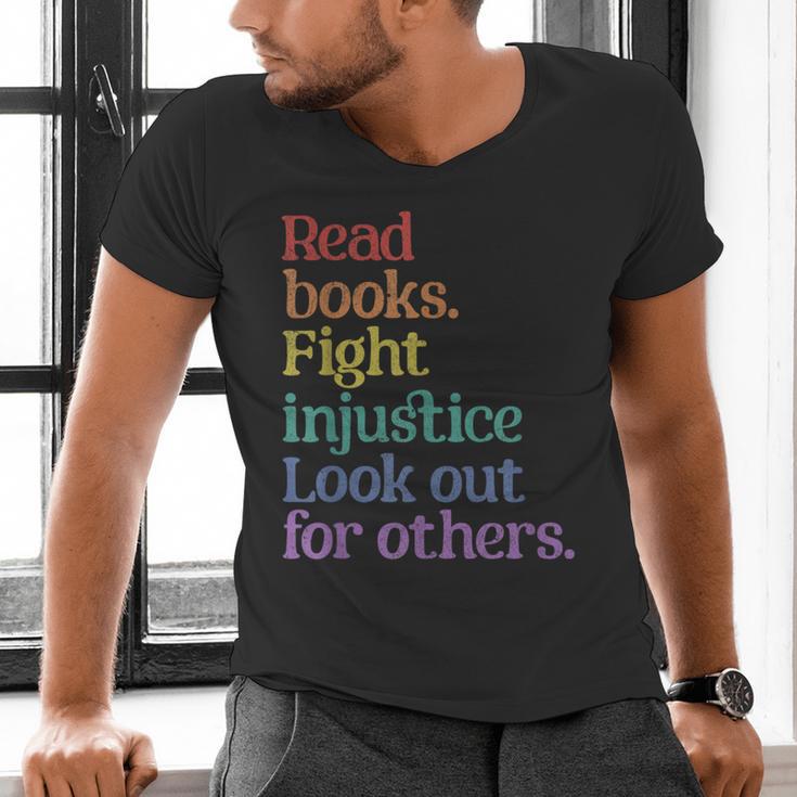 Stop Book Banning Pro Library Men's V-Neck T-Shirt