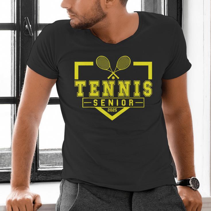 Tennis Senior Night Tennis Senior 2025 Graduation 20 Men's V-Neck T-Shirt