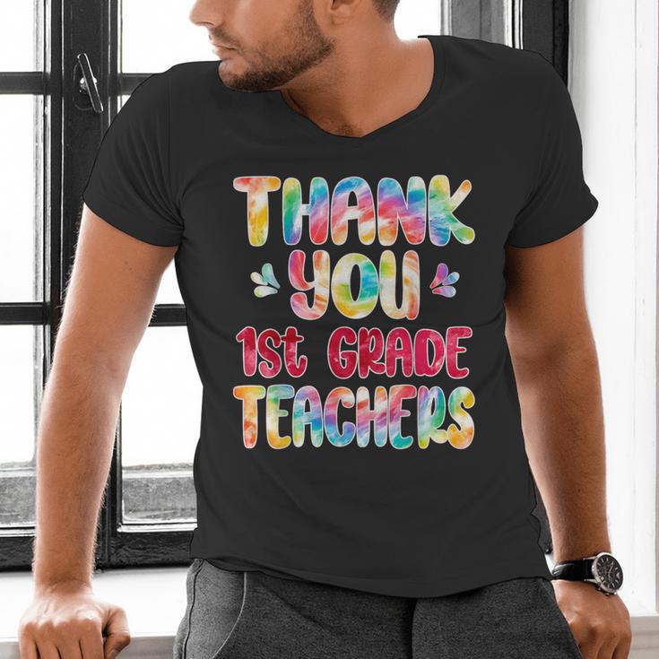 Thank You 1st Grade Teachers Graduation Last Day Of School Men's V-Neck T-Shirt
