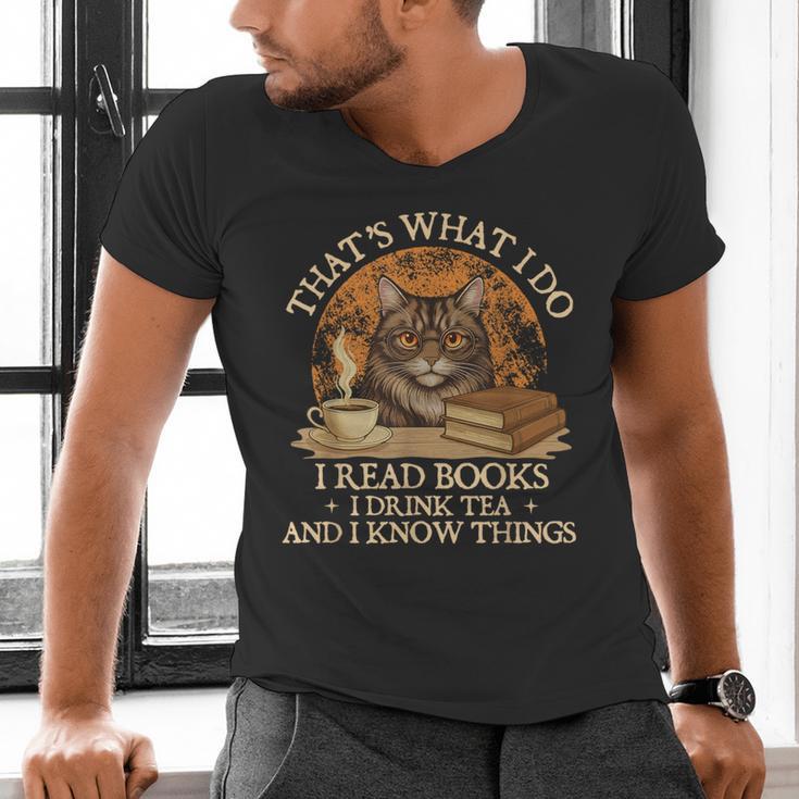 That’s What I Do I Read Books Reading Bookworm Reader Men's V-Neck T-Shirt That’s What I Do I Read Books Reading Bookworm Reader Men's V-Neck T-Shirt