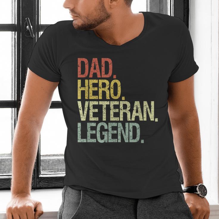 Veteran Dad Men's V-Neck T-Shirt