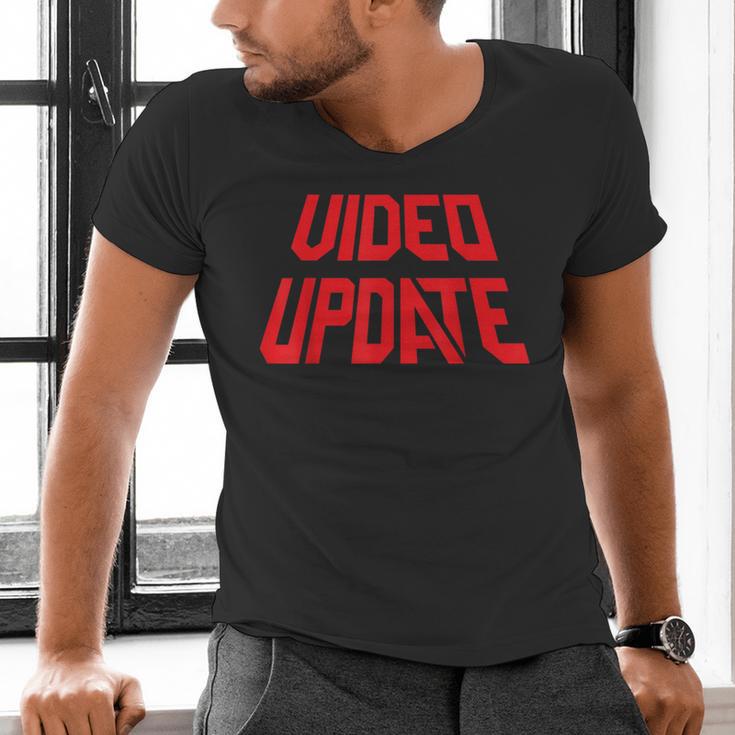 Vintage Video Update – 90s VHS Rental Nostalgia Minnesota Men's V-Neck T-Shirt