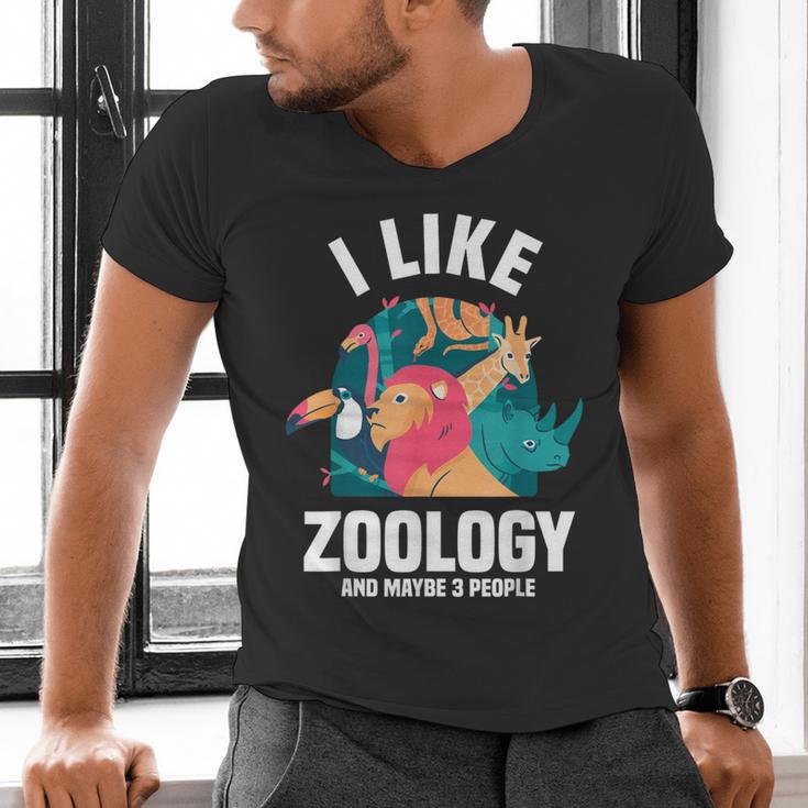 Zoologist Scientist Wildlife Biologist Zoology Introverted Men's V-Neck T-Shirt Zoologist Scientist Wildlife Biologist Zoology Introverted Men's V-Neck T-Shirt