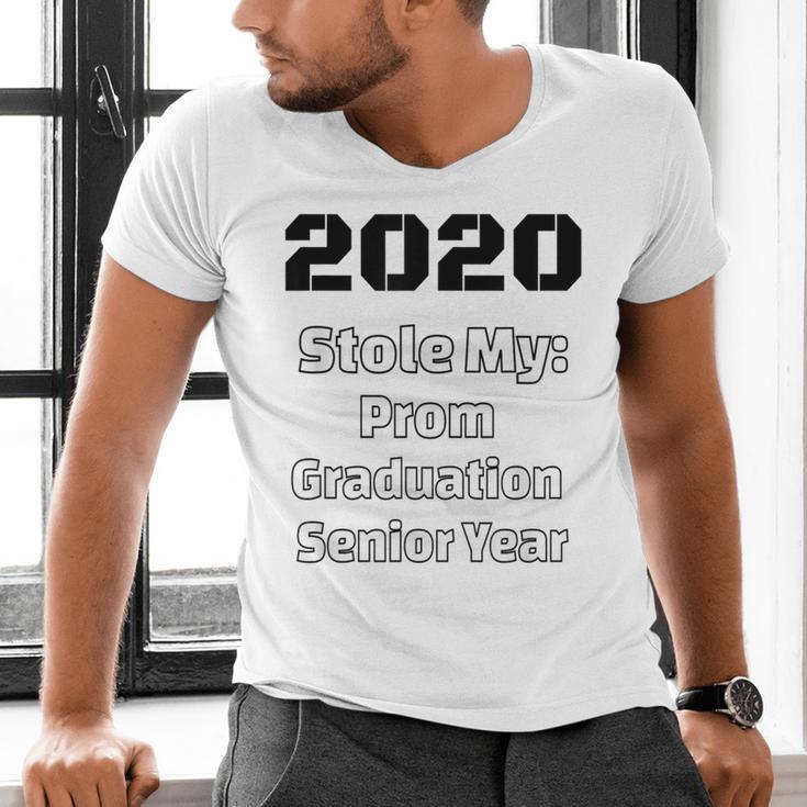 2020 Stole My Prom Graduation Senior Year Class Of 2020 Men's V-Neck T-Shirt