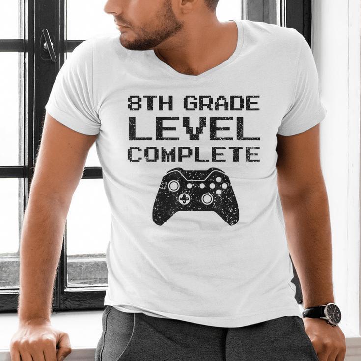 8th Grade Level CompleteShirt Graduation Men's V-Neck T-Shirt