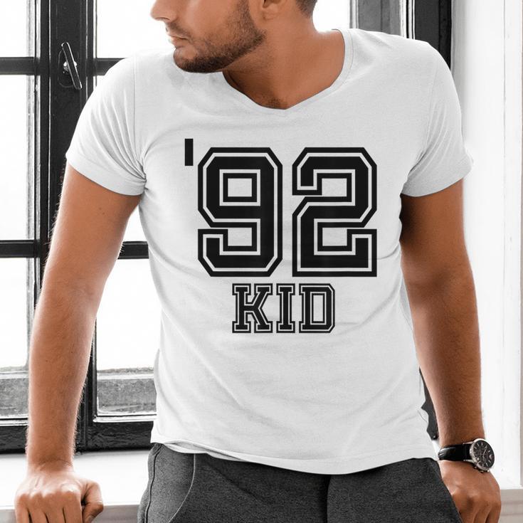 '92 Kid Perfect Vintage Retro Nostalgia Gear For Year 1992 Men's V-Neck T-Shirt