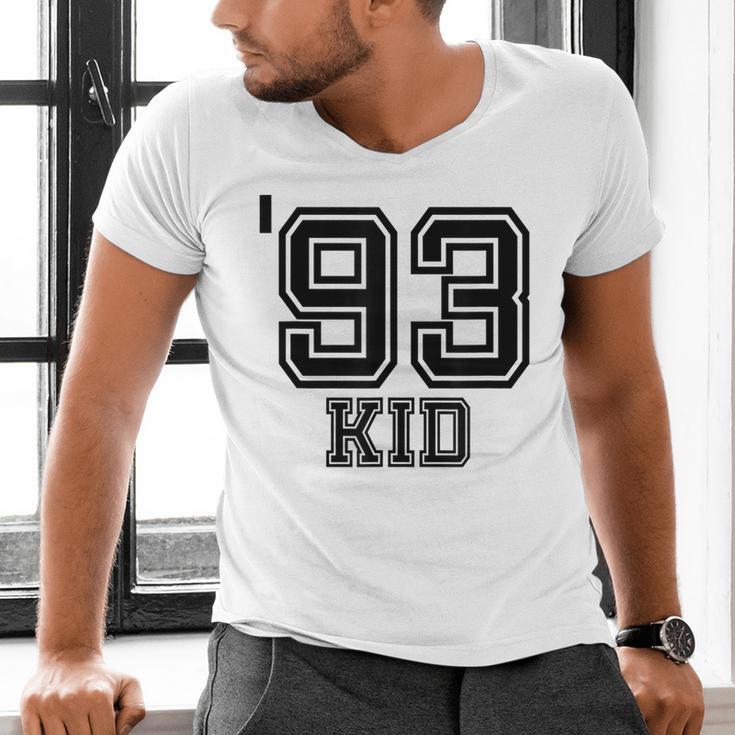 '93 Kid Perfect Vintage Retro Nostalgia Gear For Year 1993 Men's V-Neck T-Shirt