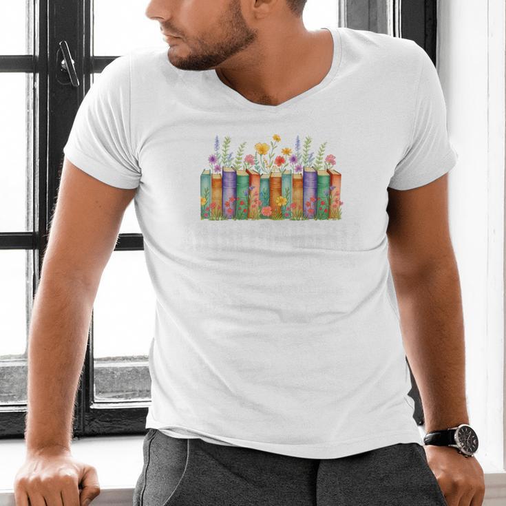 Abibliophobia Definition Book Reader Book Nerd Book Reading Premium Tri-Blend Men's V-Neck T-Shirt