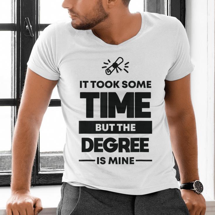 Adult College Graduation Men's V-Neck T-Shirt