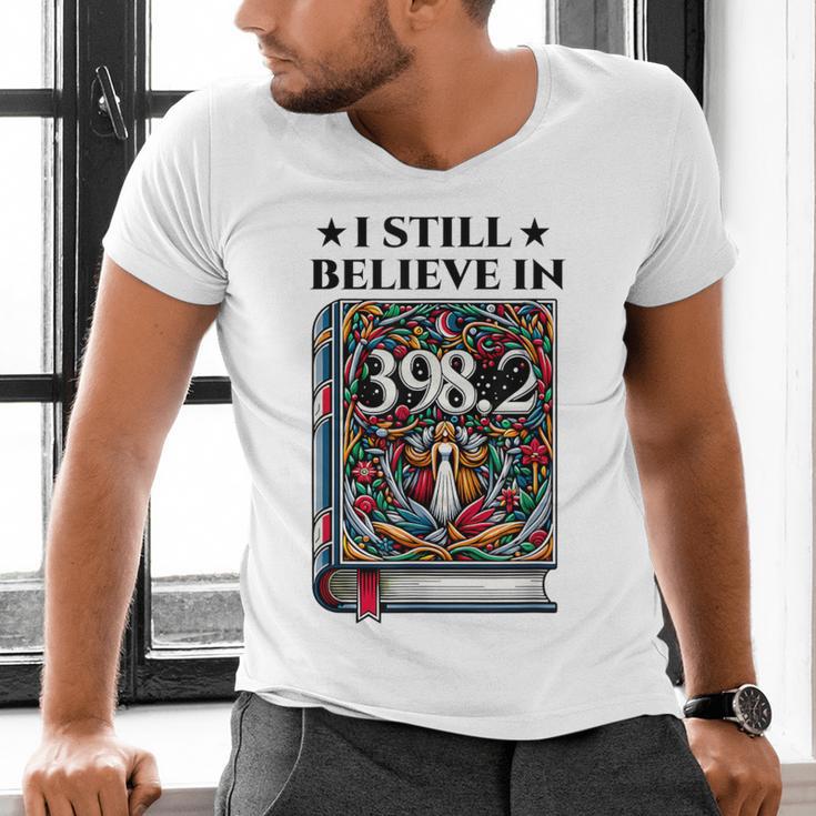 I Still Believe In 3982 Section Fairy Tale Book Lover Men's V-Neck T-Shirt