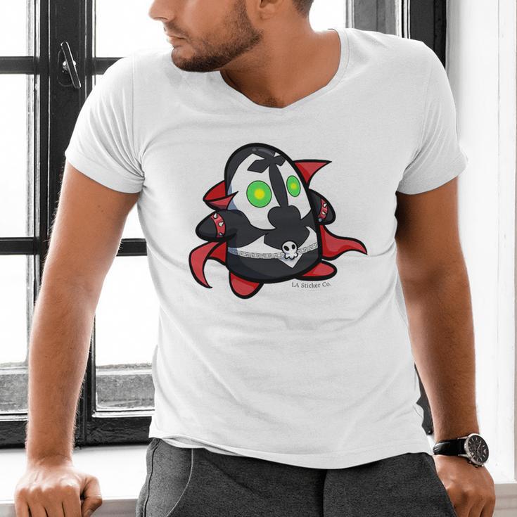 BODO Spawn Character Comic Book Shirt Premium Tri-Blend Men's V-Neck T-Shirt