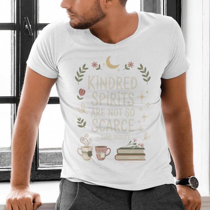 Book Lover Friend Quote Anne Premium Tri-Blend Men's V-Neck T-Shirt
