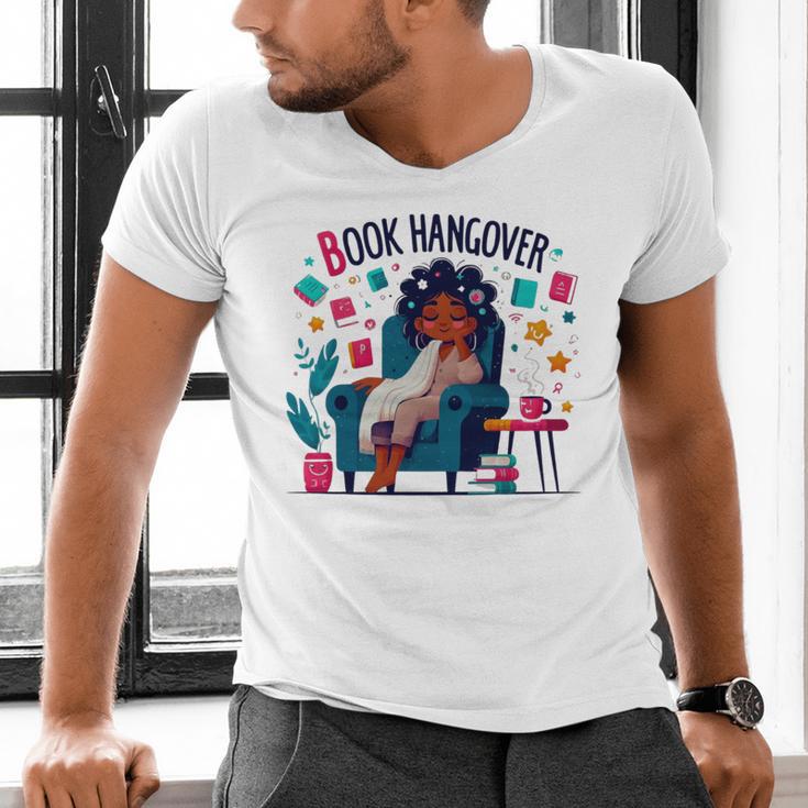 Book Lover Graphic Tee Book Hangover Premium Tri-Blend Men's V-Neck T-Shirt Book Lover Graphic Tee Book Hangover Premium Tri-Blend Men's V-Neck T-Shirt