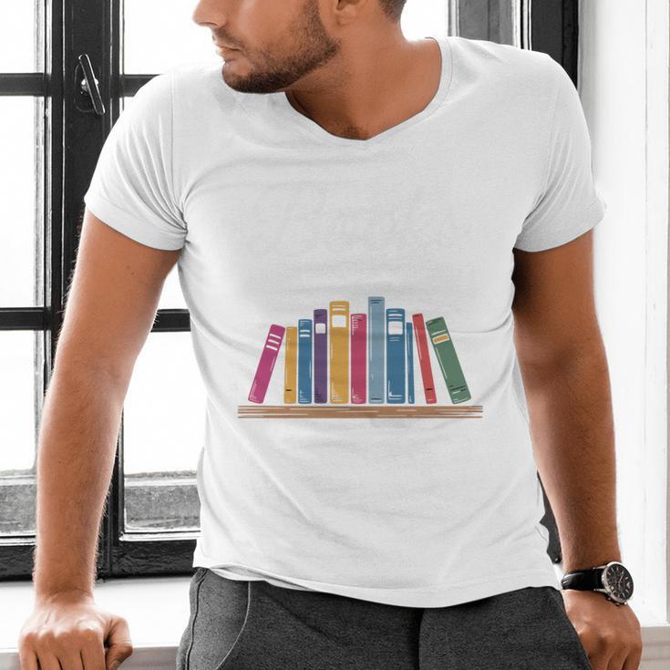 Books The Original Handheld Device Book Lovers Men's V-Neck T-Shirt
