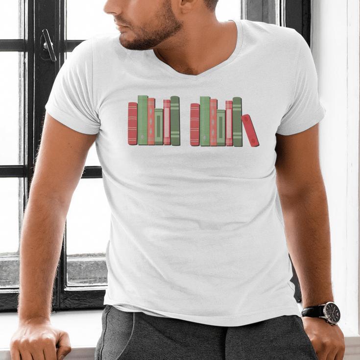 Christmas Book 67 If You Know You Know 67 Meme Teacher Men's V-Neck T-Shirt