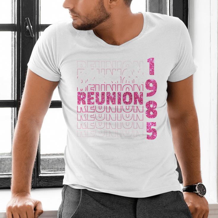 Class Of 1985 Reunion 85 Graduation Reunion 1985 Men's V-Neck T-Shirt