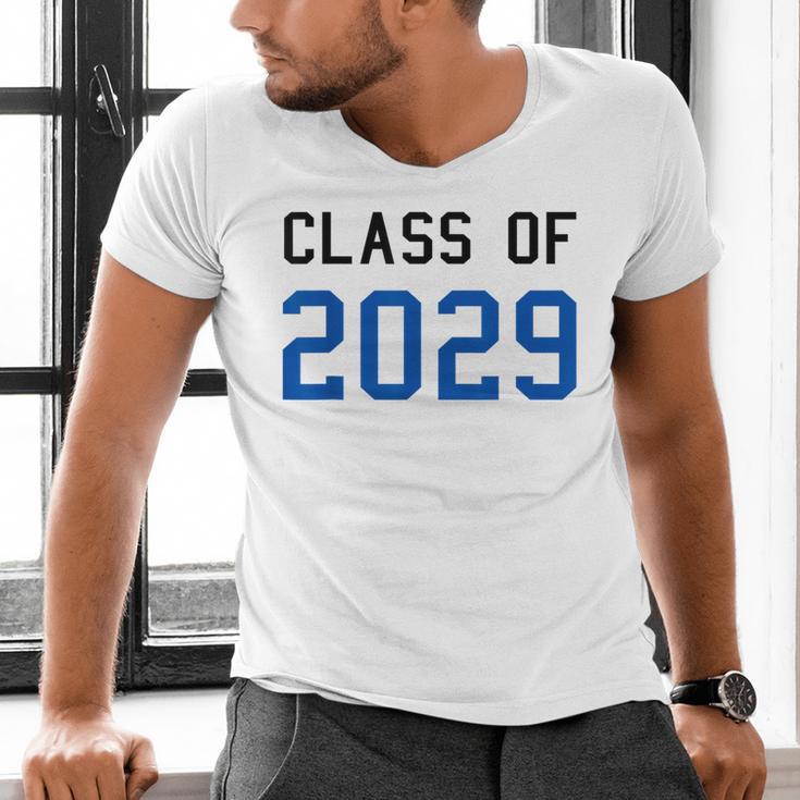 Class Of 2029 Graduation T-Shirts Men's V-Neck T-Shirt