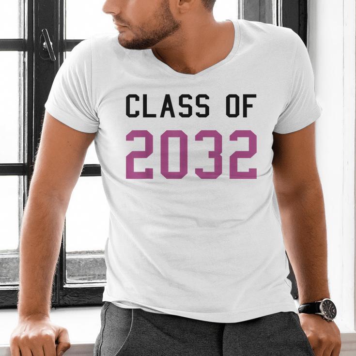 Class Of 2032 Graduation T-Shirts Men's V-Neck T-Shirt