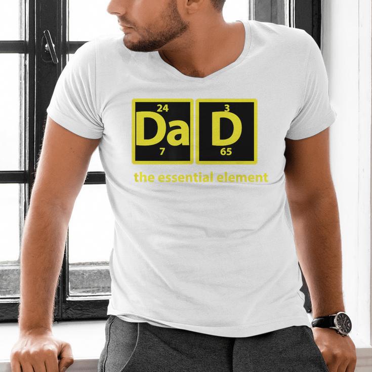 Dad Periodic Table Of Elements Men's V-Neck T-Shirt