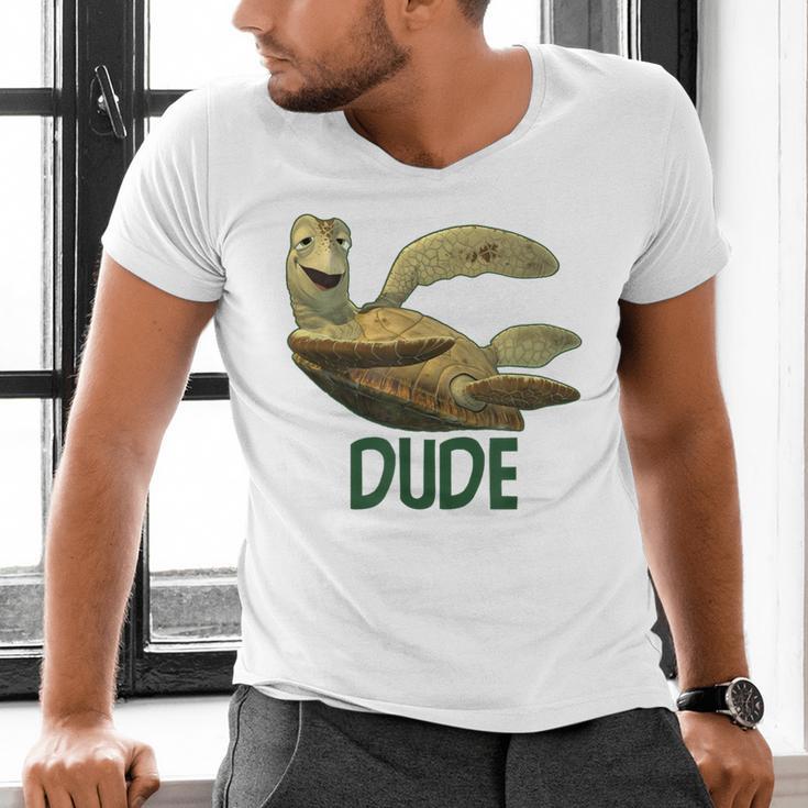 Disney Pixar Finding Nemo Father's Day Dude Cool Dad Poster Men's V-Neck T-Shirt Disney Pixar Finding Nemo Father's Day Dude Cool Dad Poster Men's V-Neck T-Shirt