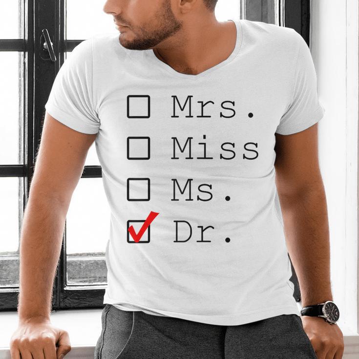 Doctor Graduation Men's V-Neck T-Shirt