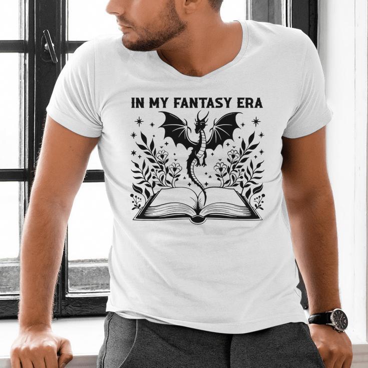 In My Fantasy Era Book Lover Tee Premium Tri-Blend Men's V-Neck T-Shirt