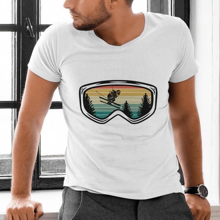 My Favorite Ski Buddies Call Me Dad For Ski Dad Men's V-Neck T-Shirt My Favorite Ski Buddies Call Me Dad For Ski Dad Men's V-Neck T-Shirt