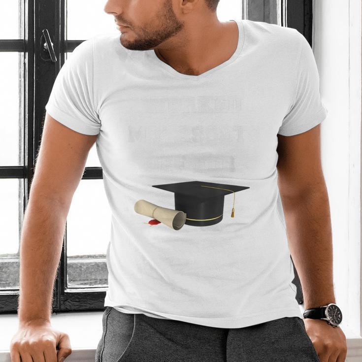 Finance Accounting Graduation Shirt Worked My Assets Off Men's V-Neck T-Shirt