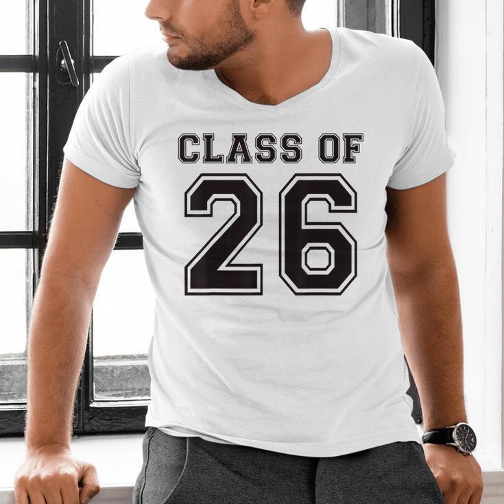 Freshman Class Of 2026 High School Senior Graduation Men's V-Neck T-Shirt