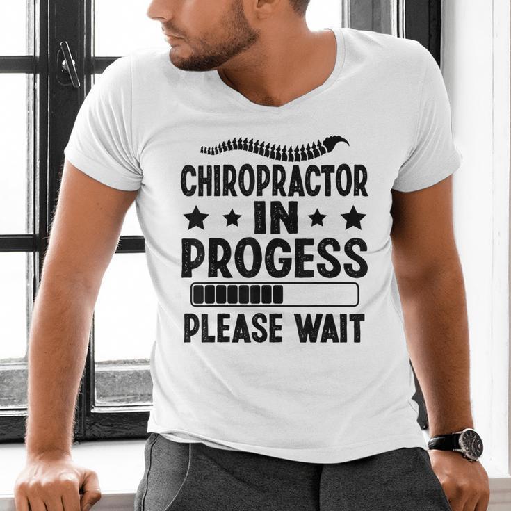 Future Chiropractor Graduation Chiropractic Student Graduate Men's V-Neck T-Shirt
