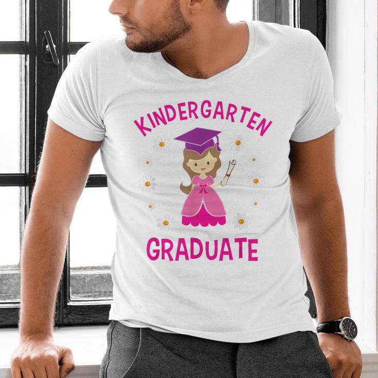 Graduation Kindergarten Last Day Of School Shirt Girls Men's V-Neck T-Shirt