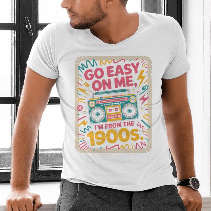 I'm From The 1900s 80s Millennial Boom Box Radio Premium Men's V-Neck T-Shirt I'm From The 1900s 80s Millennial Boom Box Radio Premium Men's V-Neck T-Shirt
