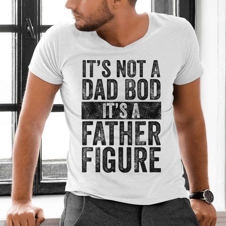 It's Not A Dad BOD It's A Father Figure Vintage Joke Men's V-Neck T-Shirt