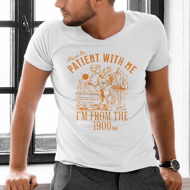 Joke Please Be Patient With Me I'm From The 1900s Tee Men's V-Neck T-Shirt
