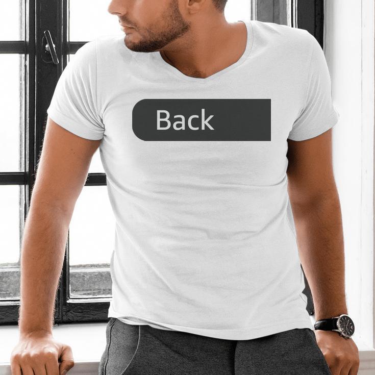 Just A Regular Dad Trying Not To Raise Liberals On Back Men's V-Neck T-Shirt