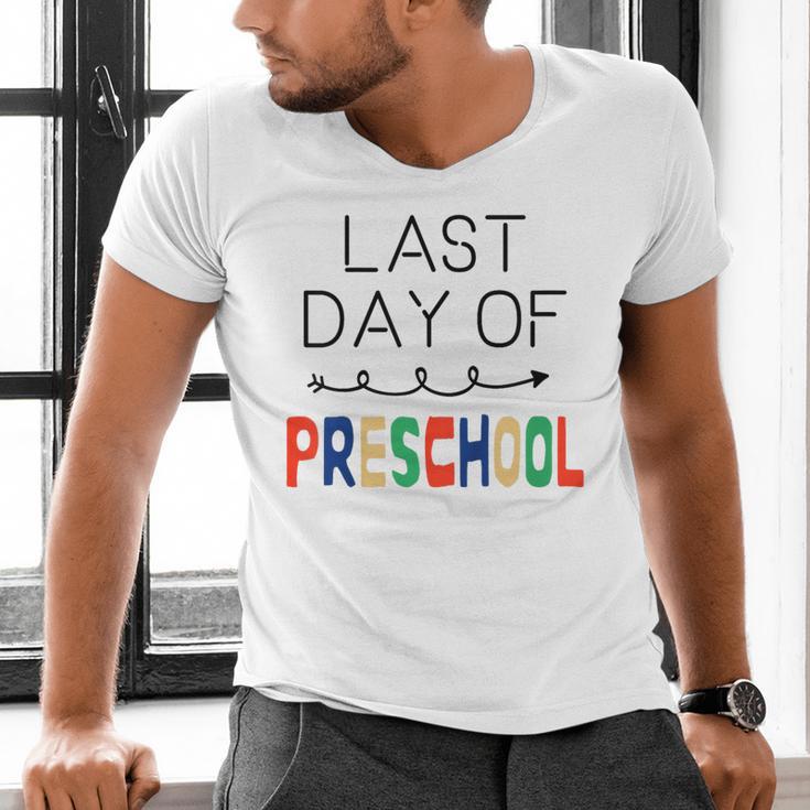 Kids Last Day Of Preschool Graduation Men's V-Neck T-Shirt