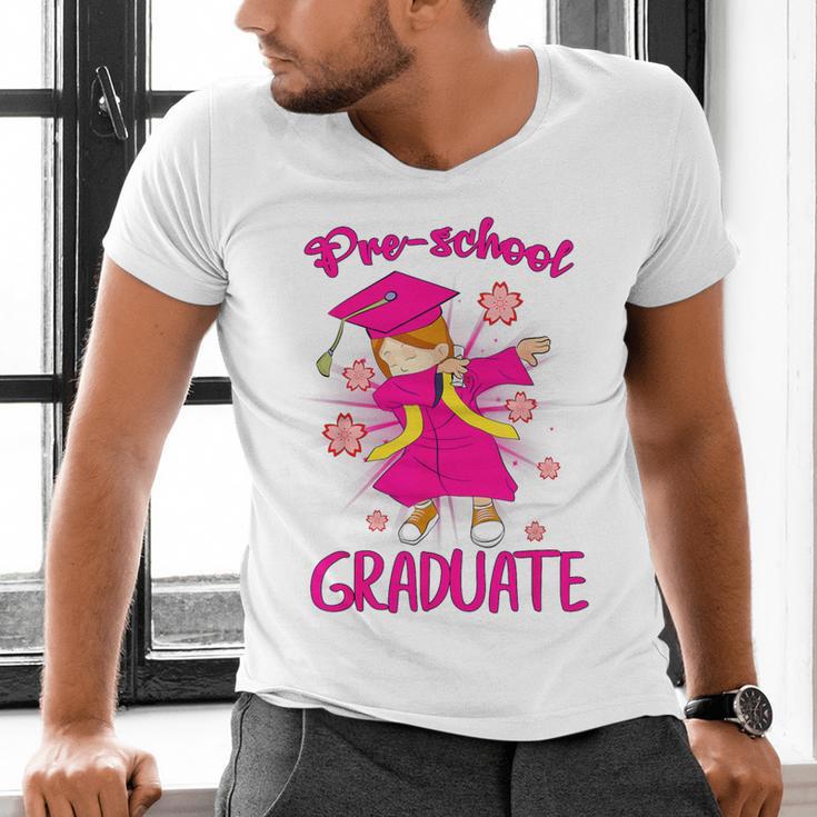 Kids Preschool Graduate 2018 Graduation Pre-K Men's V-Neck T-Shirt