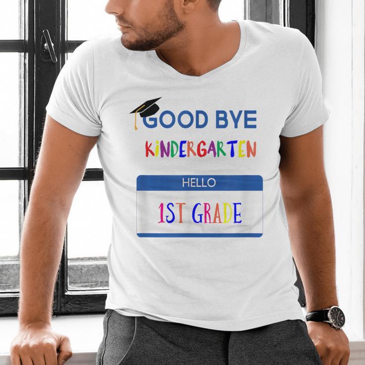 Kindergarten To 1st Grade GraduationShirt Men's V-Neck T-Shirt